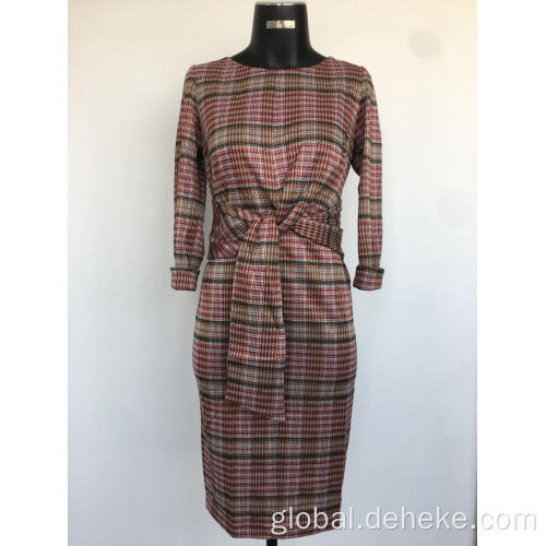 Lady's Dress Women's fashion knitted dress Factory